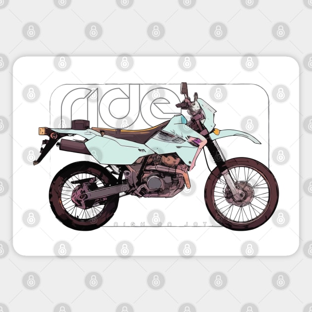 Ride suzuki dr-z400 cyber Magnet by NighOnJoy